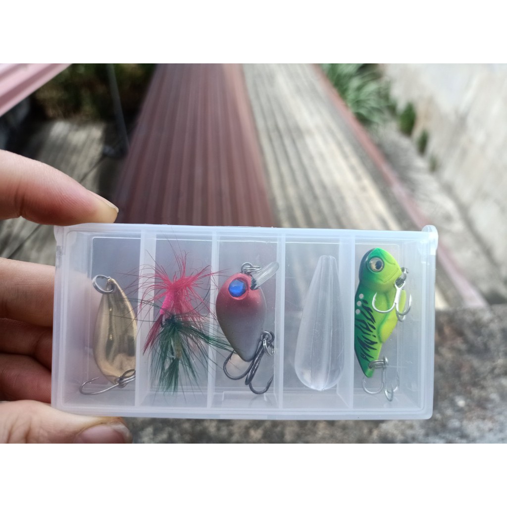 bộ mồi câu lure siêu nhạy cá _BM_ 04