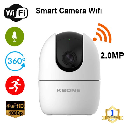 Camera Wifi KBONE H21PW H21PA Full HD- Camera Xoay 360 - Tùy chọn thẻ nhớ 32/64/128GB | BigBuy360 - bigbuy360.vn