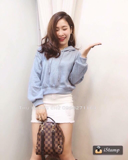 ÁO NỈ LEN MŨ 2 DÂY SIÊU HOT