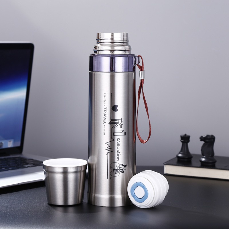 Bình Giữ Nhiệt - Ly Giữ Nhiệt Inox 3 Lớp 800ml , 1000ml
