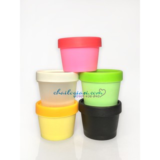 HŨ KEM NHỰA 100 GR ĐỦ MÀU ĐỦ SIZE