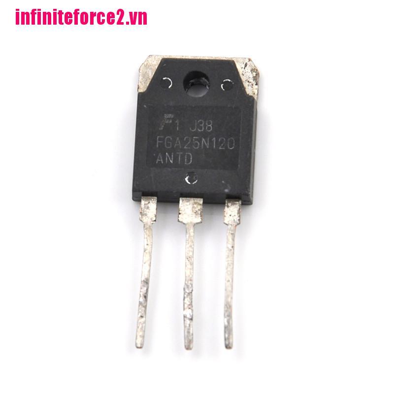 1 Linh Kiện Bán Dẫn Igbt 1200v Fga25N120 Antd 25n120