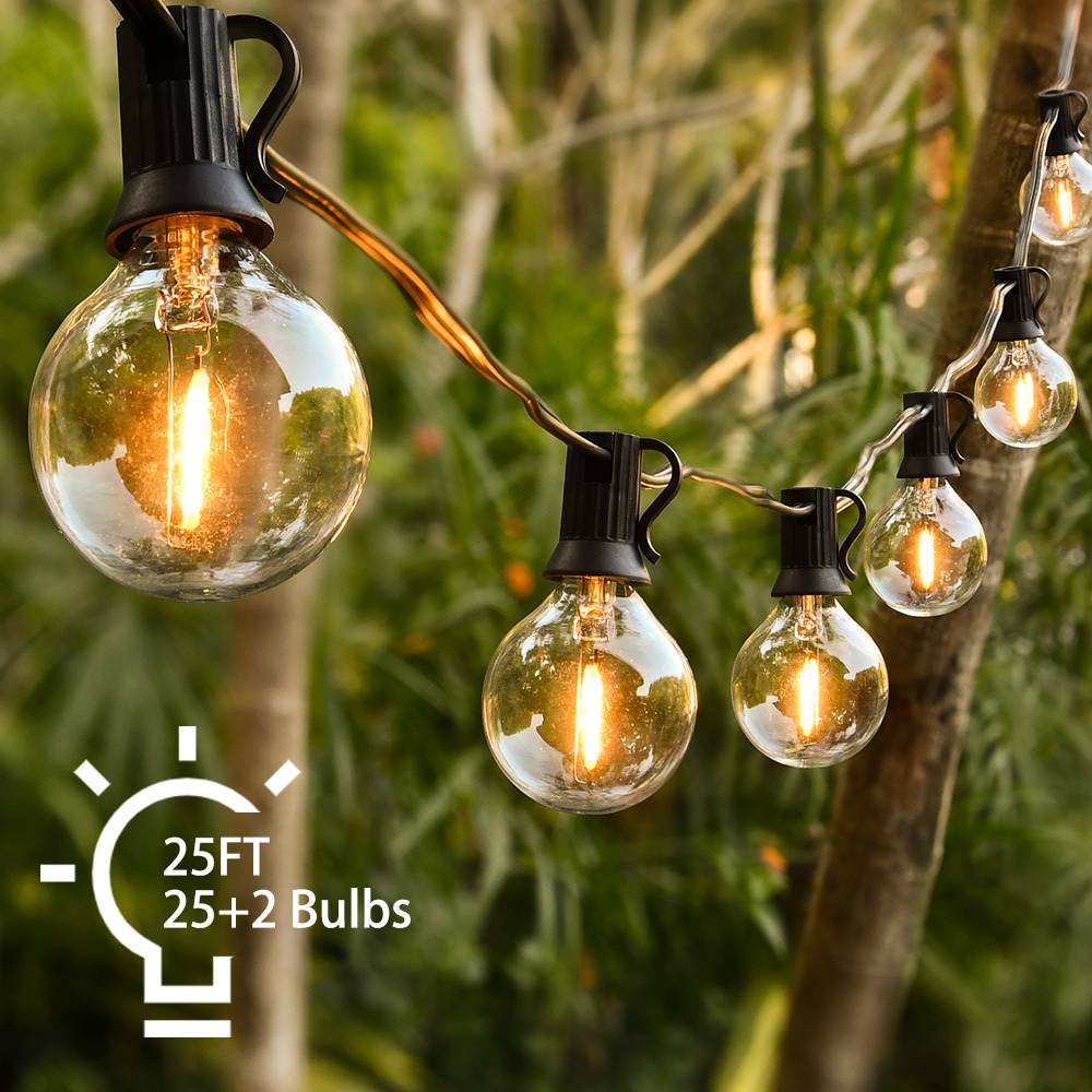Dây Đèn LED Bóng Bay G40 Dài 25Ft Trang Trí Tiệc