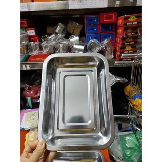Khay inox 20x27cm