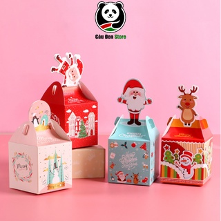Hộp đựng quà NOEL xinh xắn - Vỏ Hộp Quà Noel 2021