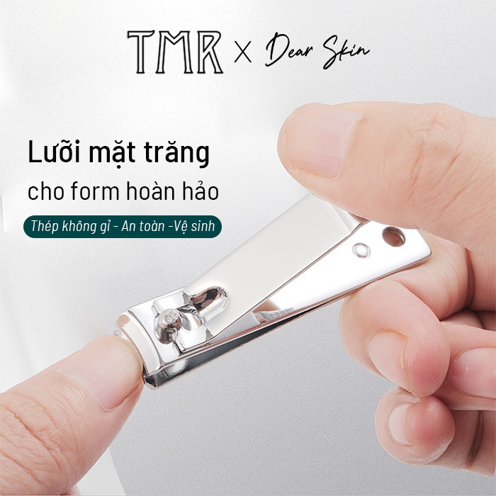 Dụng Cụ Cắt Móng TMR Bấm Móng Tay Chân An Toàn, Thép Không Gỉ