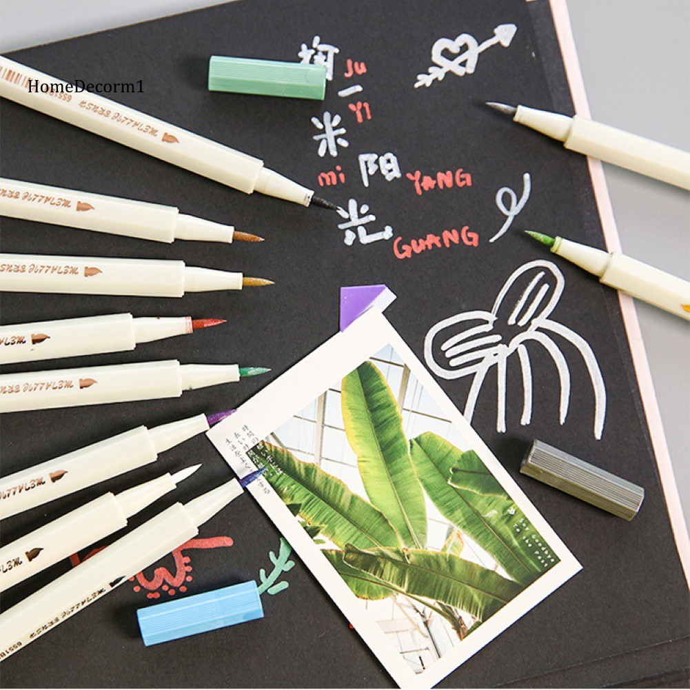 Set 10 Bút Lông Viết Thư Pháp Độc Đáo