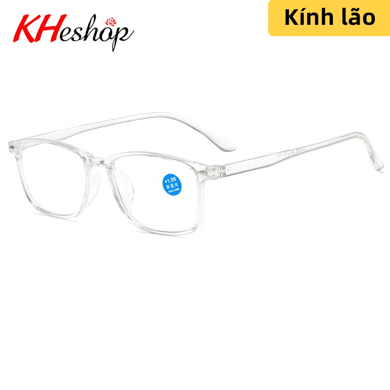 [Dành cho Nười Lớn Tuổi] Kính Lão- Viễn Thị Trung Niên phong cách lịch lãm sang trọng, form vuông nhỏ mã Y806
