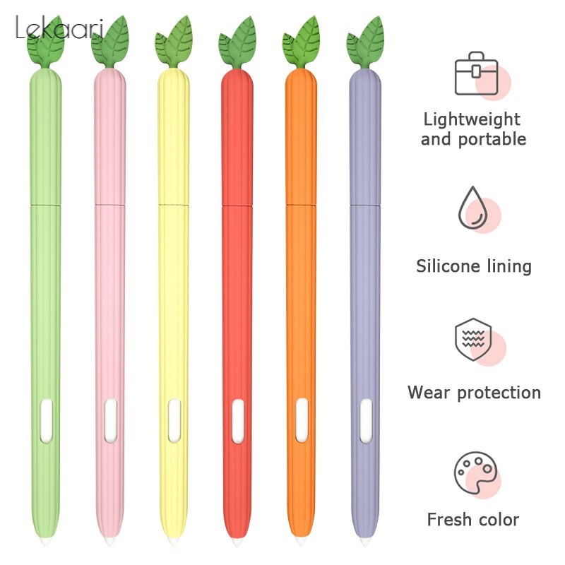 Ốp lưng silicon lekaari dễ thương bảo vệ samsung galaxy tab s9 s6 lite s7 s8 ultra plus fe s đầu bút cảm ứng
