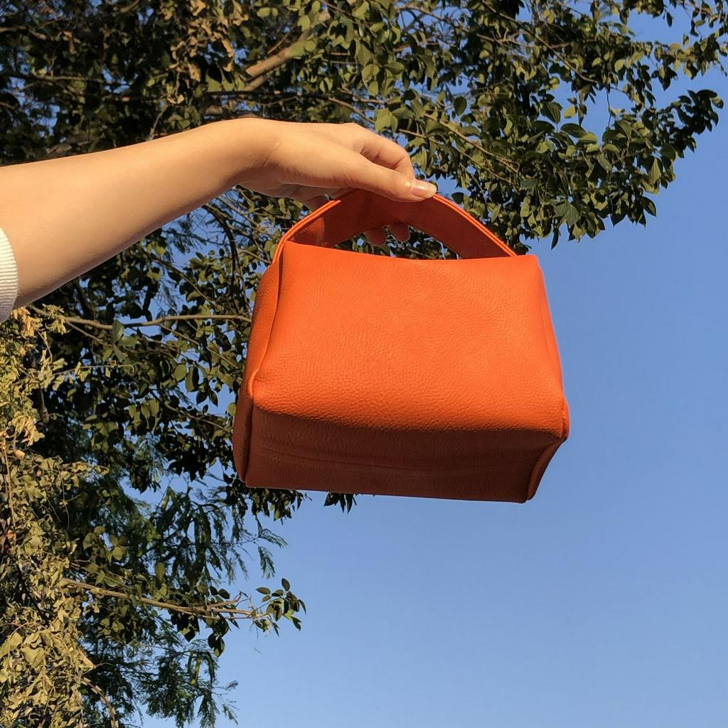 Túi Xách mini Hình Quả Cam Phong Cách Hàn Quốc Cho Nữ