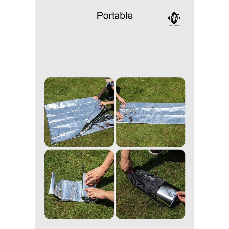 Thảm dã ngoại cách nhiệt NatureHike NH20FCD03