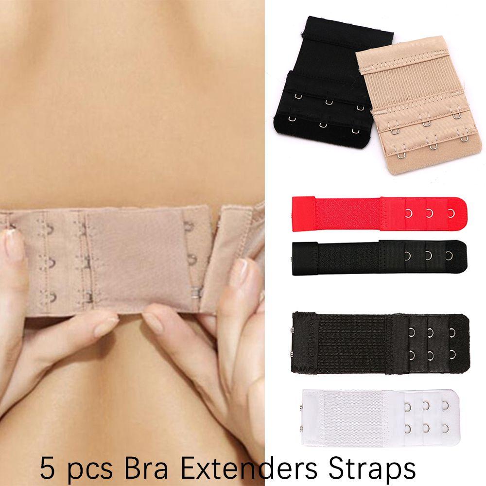 Dây Đai Co Giãn 1 / 2 / 3 Móc 2 / 3 Hàng Bằng Polyester Cho Áo Ngực
