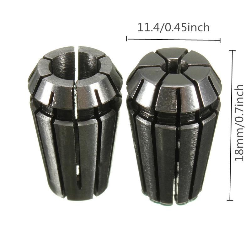 Giá Đỡ Đầu Kẹp ER11 CNC 1 / 8 Inch (3.175mm) 4mm 6mm