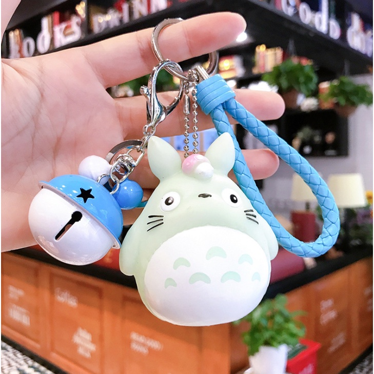 Móc khóa nhân vật hoạt hình Totoro người hàng xóm của tôi treo balo xe máy móc khóa quà tặng lưu niệm đáng yêu