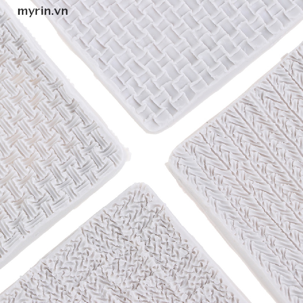Khuôn silicone Tạo Hình Đan Len Trang Trí Bánh