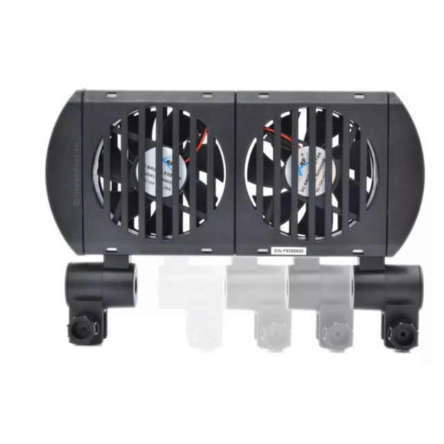 Aqua World Cooling 2 Fan G-051-02 | Quạt Tản Nhiệt Làm Mát Hồ Cá Tép, Thủy Sinh