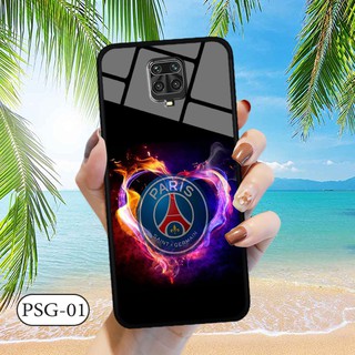 Ốp kính 3D Xiaomi Redmi Note 9S - in biểu tượng đội bóng