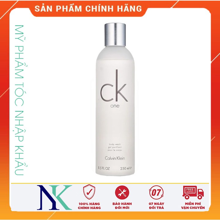 Sửa tắm CK one Calvin Klein hương nước hoa 250ml