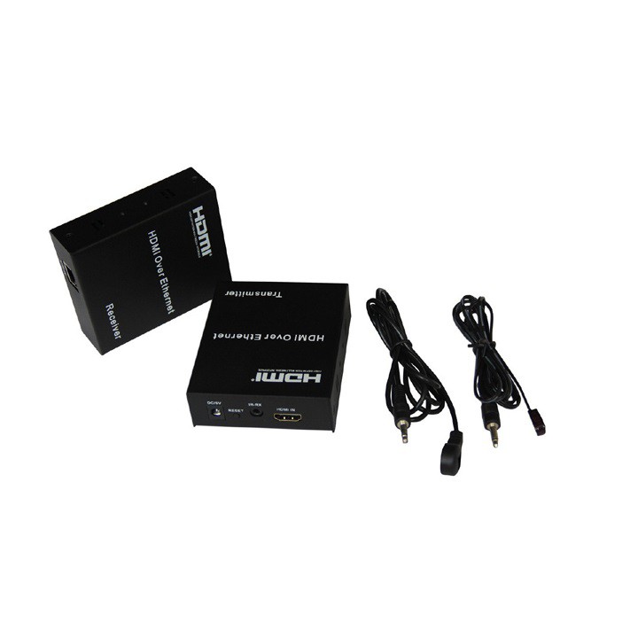 HDMI Over Ethernet 120M - Kéo Dài HDMI qua Lan CAT5e/6 - Bộ khuếch đại tín hiệu HDMI qua dây LAN - HDMI extender 120m