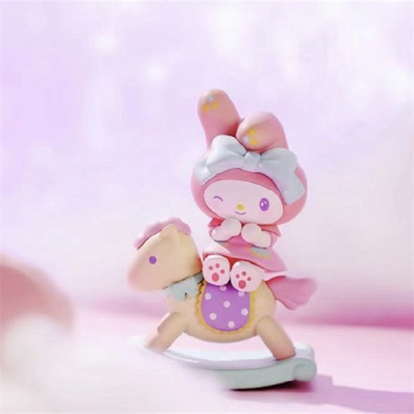 ★Hgtoys★Mô Hình Búp Bê Miniso Sanrio Giống Trojan Series Mystery Trang Trí