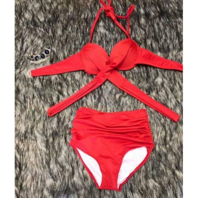 Combo bikini đỏ
