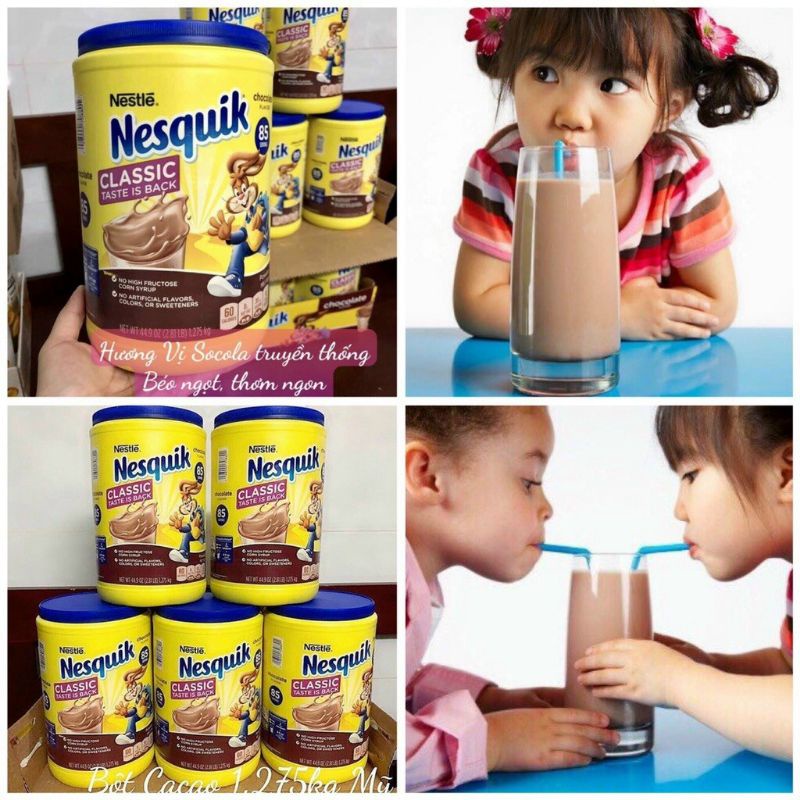 Bột nesquik 1,18kg