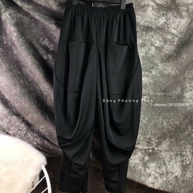 Quần thụng dáng bomber