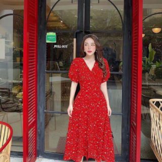 [SALE FOLLOW] Maxi Hoa Nhí 3 Màu