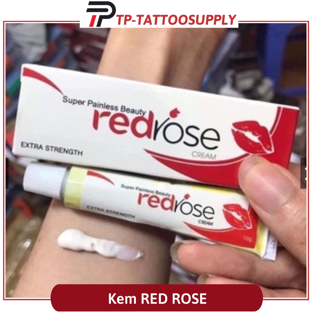 Kem RED ROSE Chuyên Dụng Mày Môi Mí, Hàng Chính Hãng Chuẩn Loại 1 TP-TATTOOSUPPLY