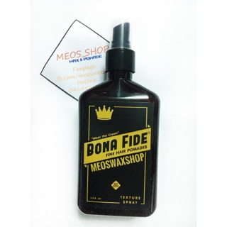 Xịt tạo phồng Bona Fide Texture Spray new version (vỏ đen)