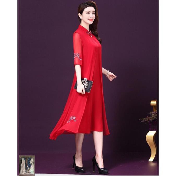 Đầm Suông Kèm Áo Khoác - Váy Dài Dáng Suông Kèm Áo Khoác Hàng Nhập Quảng Châu Cao Cấp Thanh Lịch Sang Trọng | BigBuy360 - bigbuy360.vn