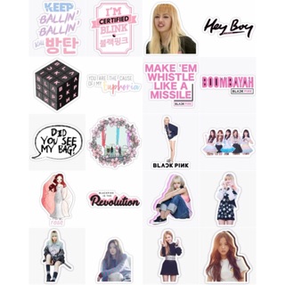 Set stickers BlackPink dán điện thoại laptop sổ tay - BLACKPINK Stickers Pack được chọn mẫu ( Hàng sẵn )