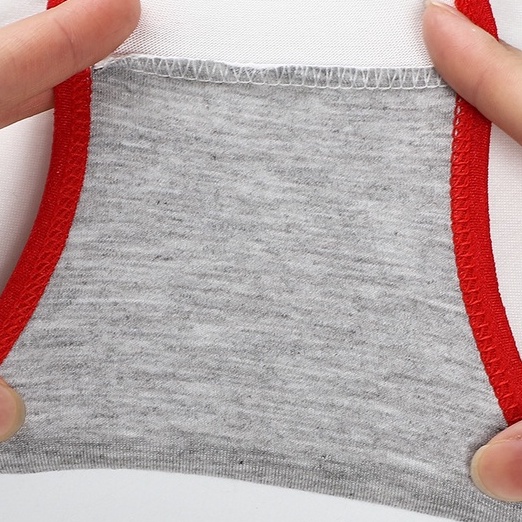 Quần lót nữ thun co dãn, viền màu đáy may không cộm mang dễ chịu thoáng mát HLBOUTIQUE L002