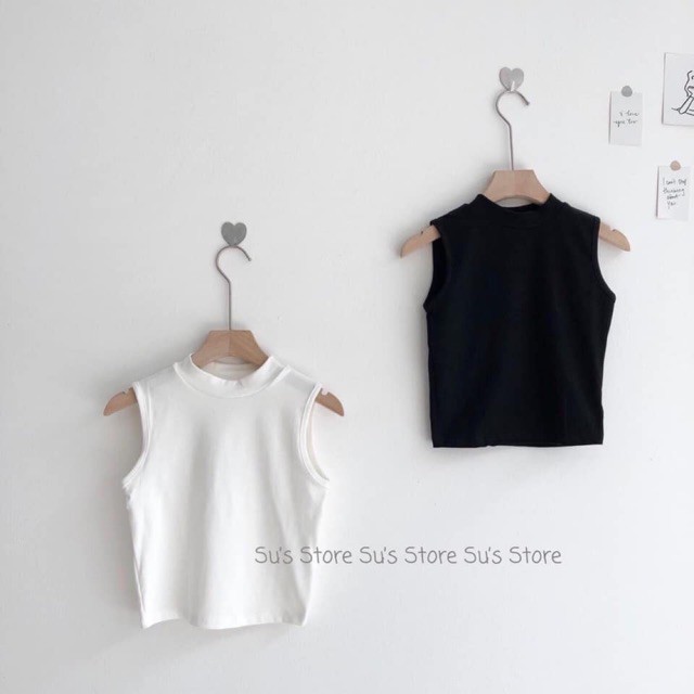 Áo ba lỗ nữ croptop ôm body trơn ulzzang, Áo 3 lỗ nữ trơn chất thun co giãn phong cách Hàn Quốc - MaoMao