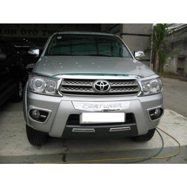 ỐP VIỀN ĐÈN GẦM FORTUNER 2008 2010 2012 2013 - TRƯỚC, MẠ CROM, FORM MỚI