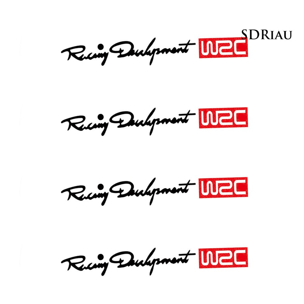 Set 4 miếng dán trang trí cho tay nắm cửa xe hơi Toyota Skoda Kia Laada Opel