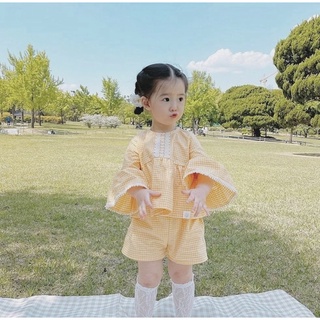 Kẹp tóc hoa cúc len