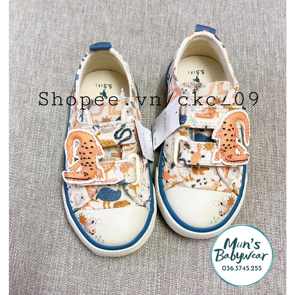 Giày quai dính họa tiết thú cho bé nex.t