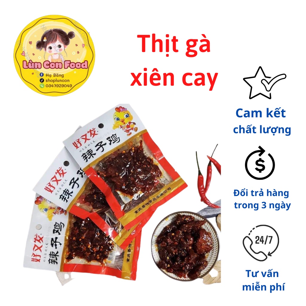 Xiên que ❤freeship❤ xiên que gà cay - Lùn Con Food