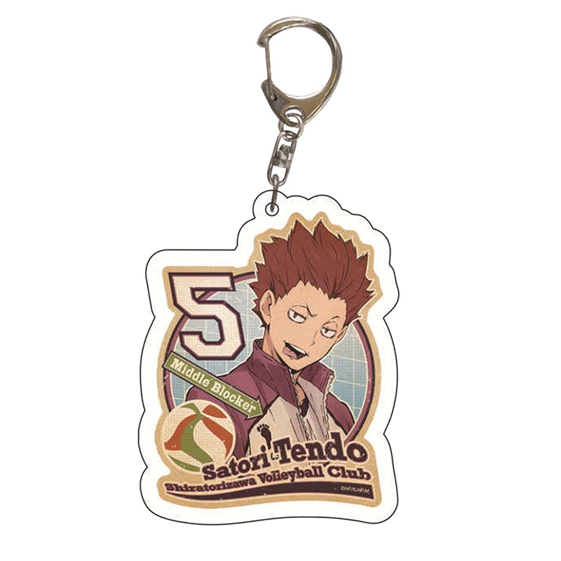 Móc Khóa Hình Các Nhân Vật Anime Haikyuu Kageyama Hinata Kenma Kozume