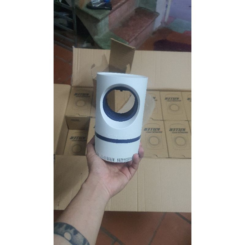 Đèn Bắt Muỗi Hình Trụ Cắm Cổng USB Thông Minh