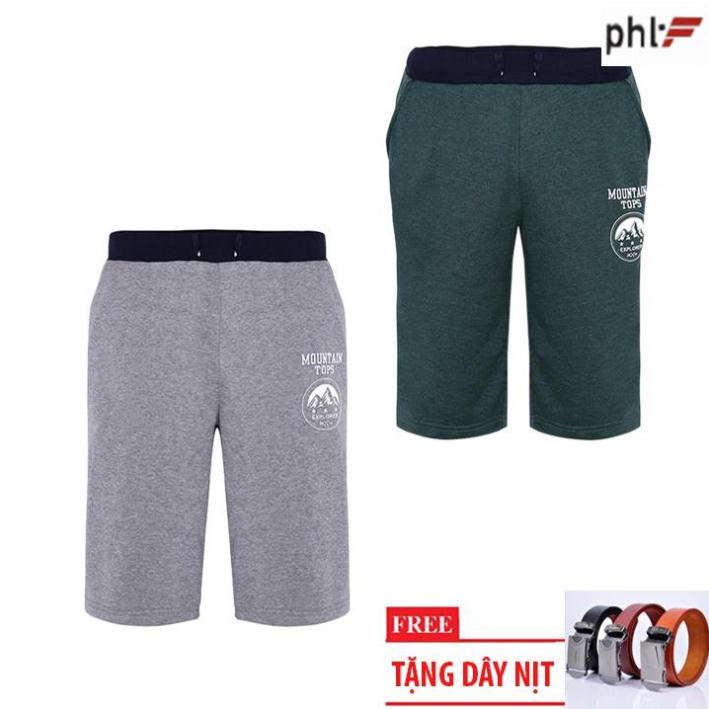 Combo 2 Quần Short Nam Lưng Thun FHL Fashion CQS24 Tặng Dây Nịt SIÊU RẺ