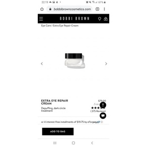 [Bobbi Brown] Kem Dưỡng Mắt Bobbi Brown Extra Eye Repair Cream Mini Fullbox