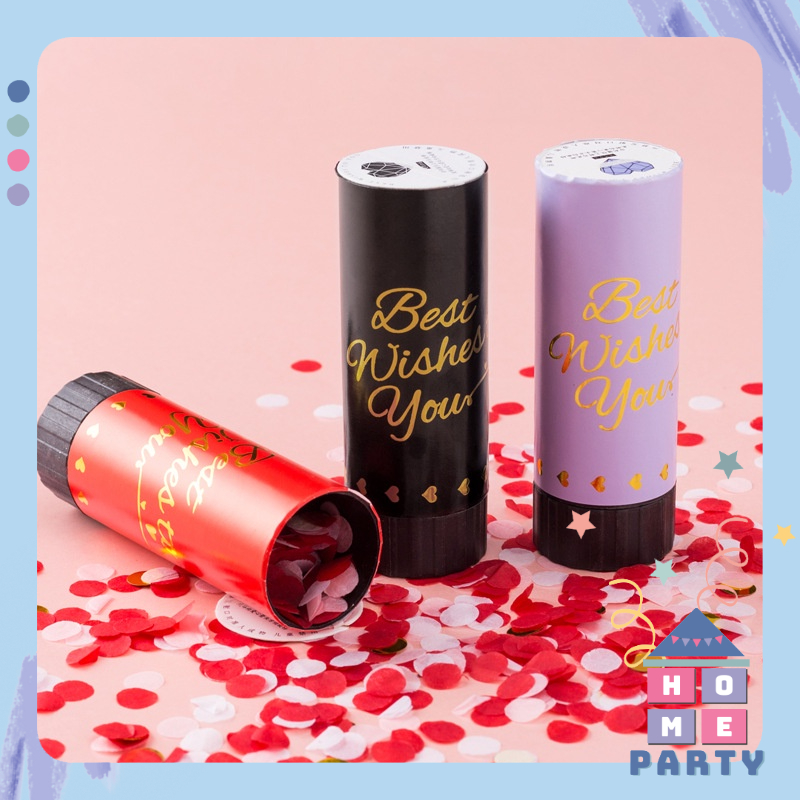 Ống Giấy Kim Tuyến Phụt Mini Trang Trí Tiệc Sinh Nhật Party - Ống Hoa Đăng Sinh Nhật