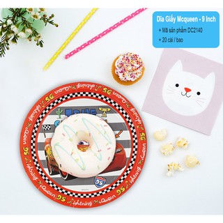 Dĩa giấy Disney 9 inch