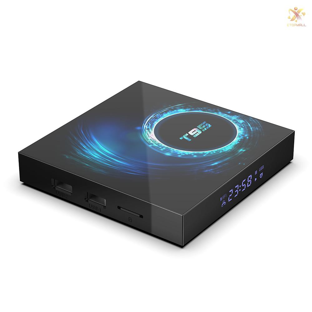 Bộ Tv Box T95 Android 10.0 Allwinner H616 Quad-Core 64 Bit 4k Media Player 6k Hdr H.265 Vp9 4gb / 128gb 2.4g &amp; 5g Wifi Bt5.0 100m