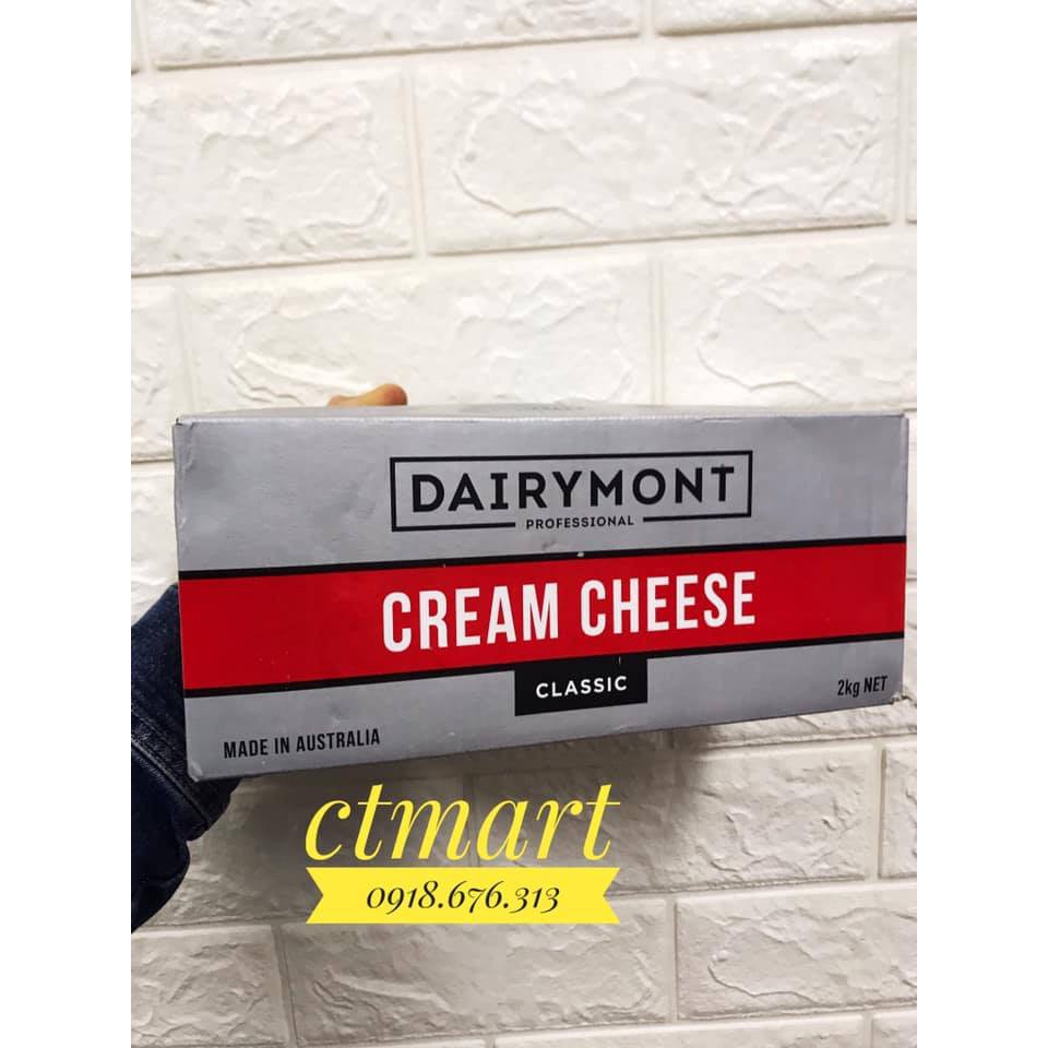 Cream cheese Dairymont khối 2kg