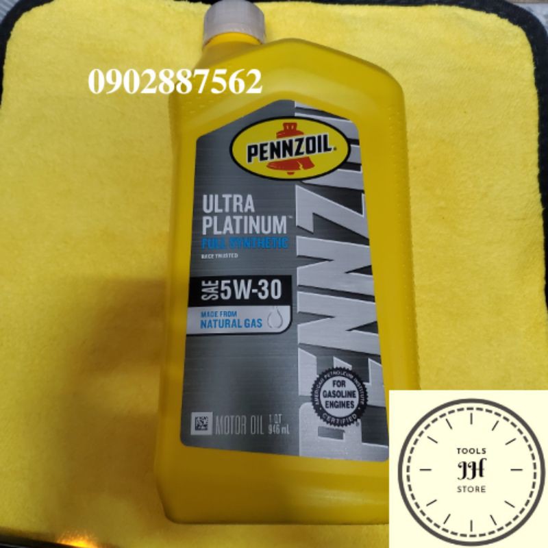 Nhớt nhập khẩu cao cấp tay ga Pennzoil Ultra Platinum 5w30 1 lít