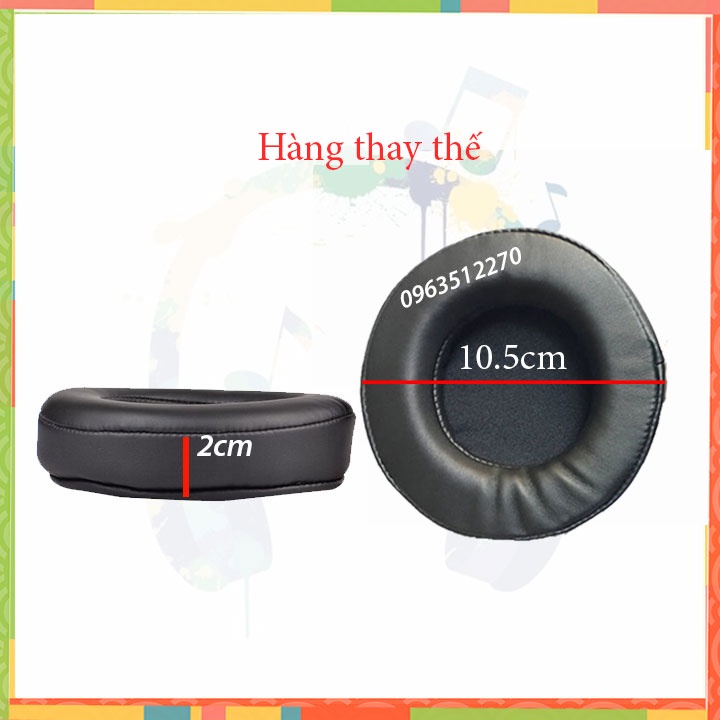 Đệm ốp thay thế cho tai nghe Dareu EH722 722s_ốp tai nghe dareu eh722