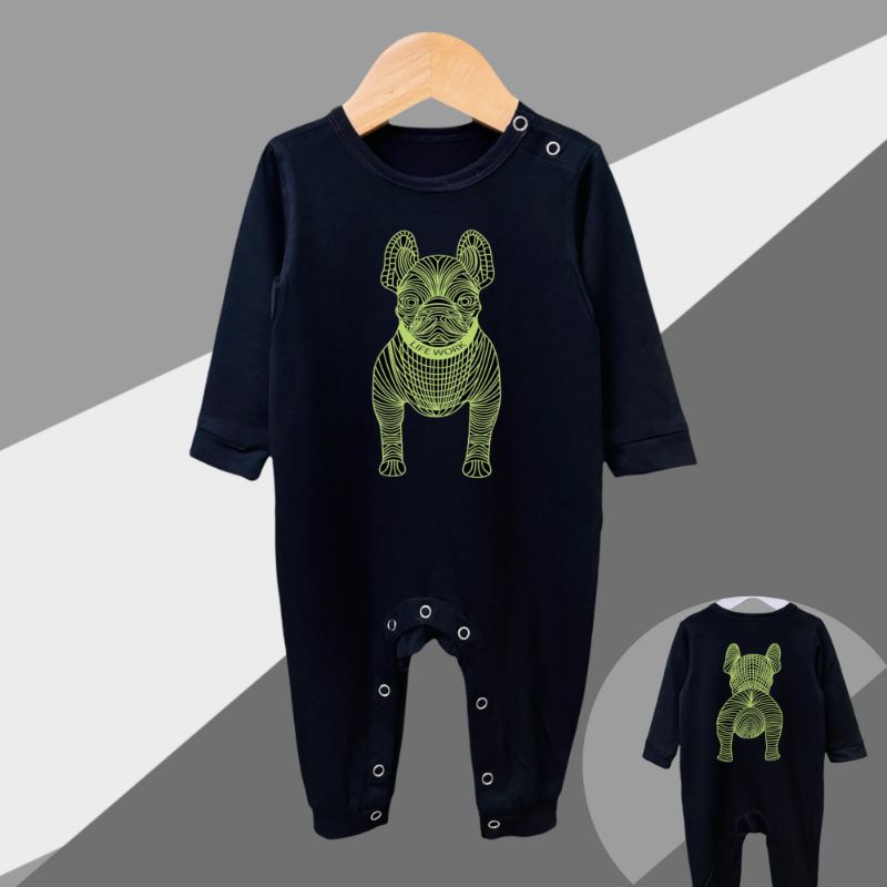 Body hình chó MLB cho bé